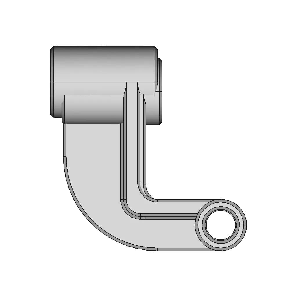 Soporte De Conexión Mecánica - Downloadable CAD Representation_0_90_degree_snapshot