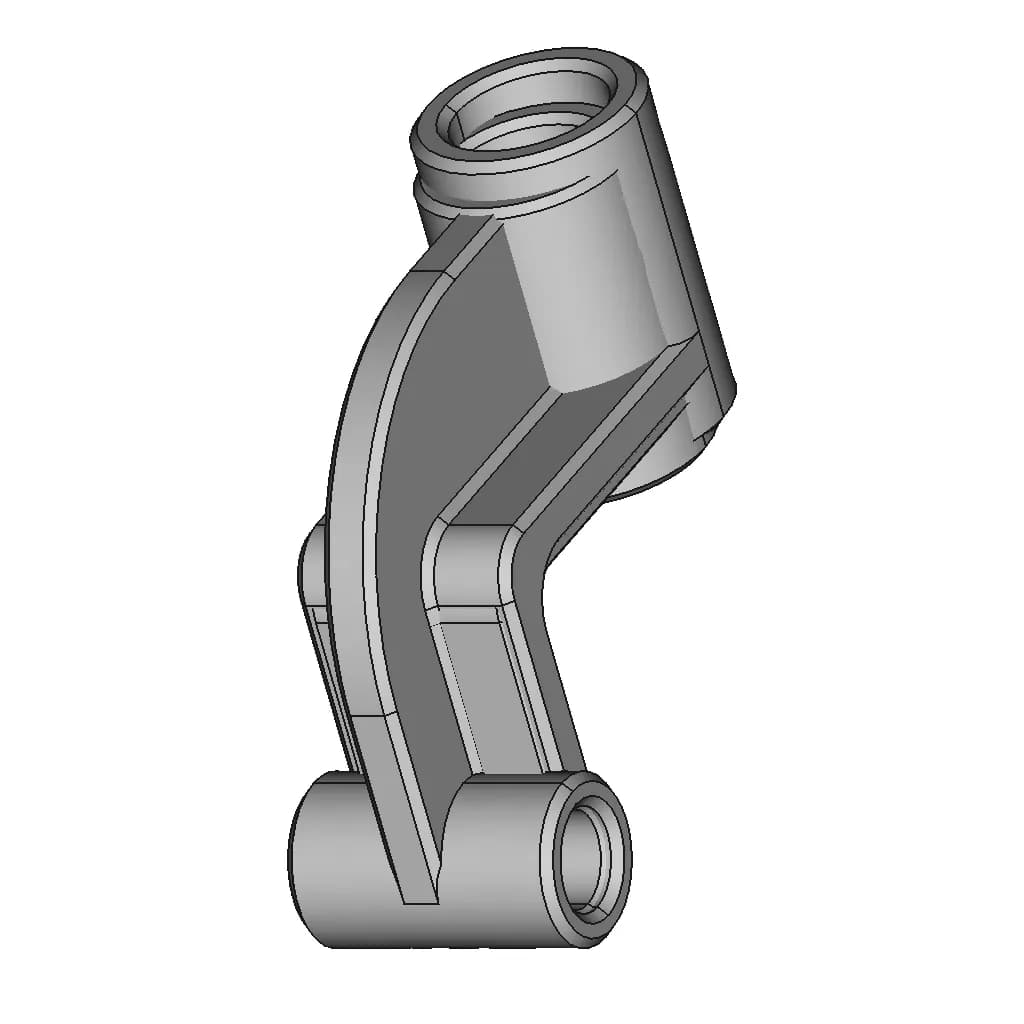 Soporte De Conexión Mecánica - Downloadable CAD Representation_60_30_degree_snapshot