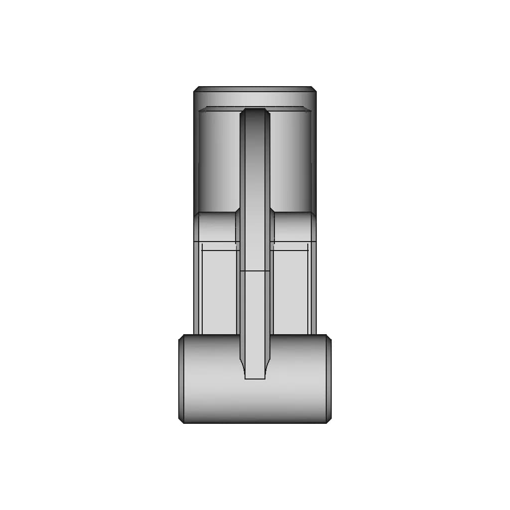 Soporte De Conexión Mecánica - Downloadable CAD Representation_90_0_degree_snapshot