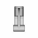 Soporte De Conexión Mecánica - Downloadable CAD Representation_90_0_degree_snapshot