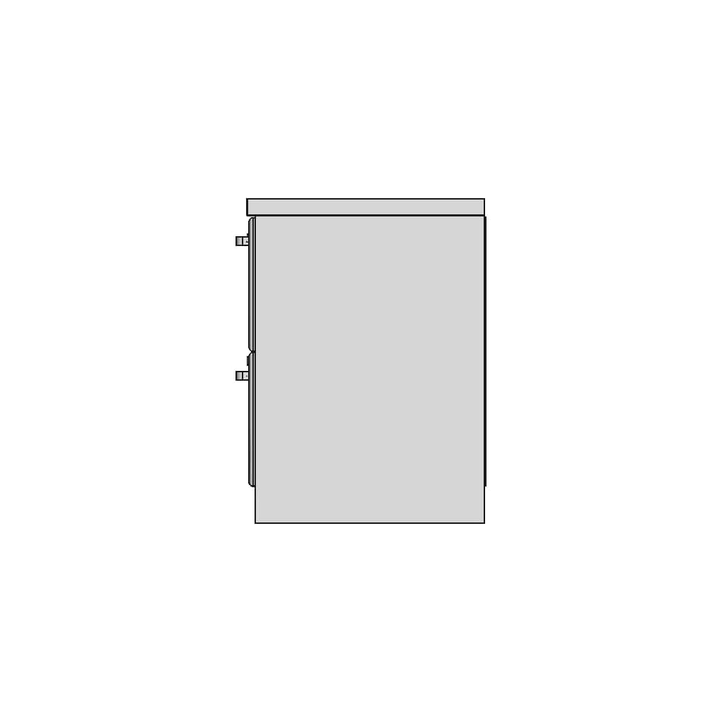 Arquivo De Madeira Mdf Para Pastas Suspensa Com 4 Gavetas - Standard Mechanical Component_0_90_degree_snapshot