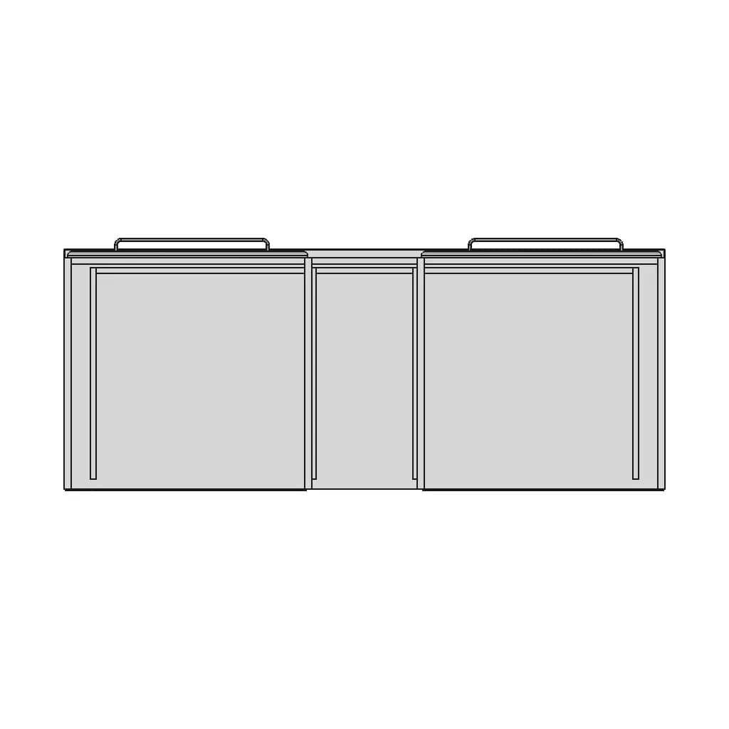 Arquivo De Madeira Mdf Para Pastas Suspensa Com 4 Gavetas - Standard Mechanical Component_90_0_degree_snapshot