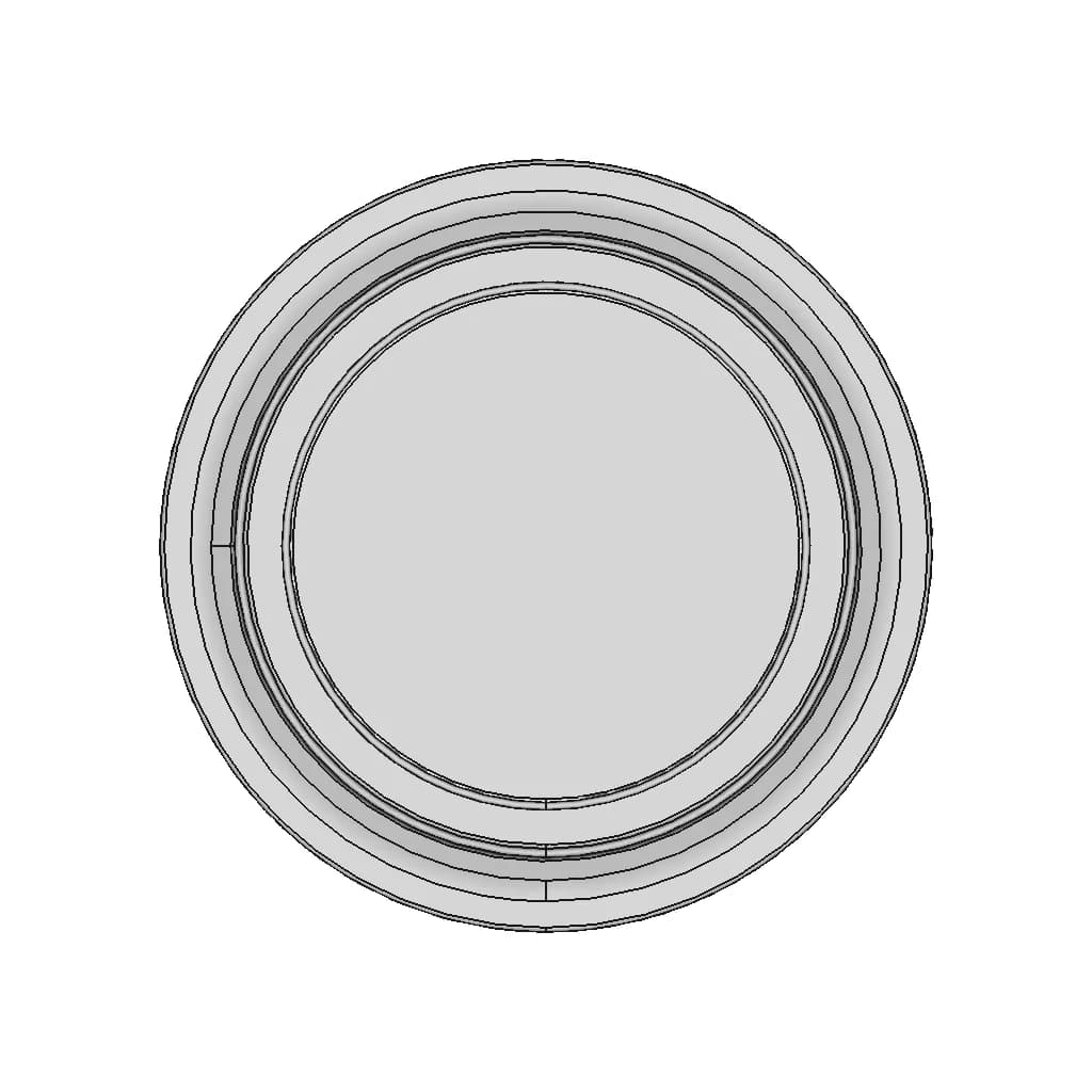 Piring (Plate) | High-Quality CAD Model_90_0_degree_snapshot
