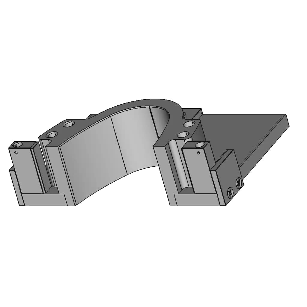 Upper Sole Shoes Forming Tools - Downloadable CAD Representation_60_30_degree_snapshot