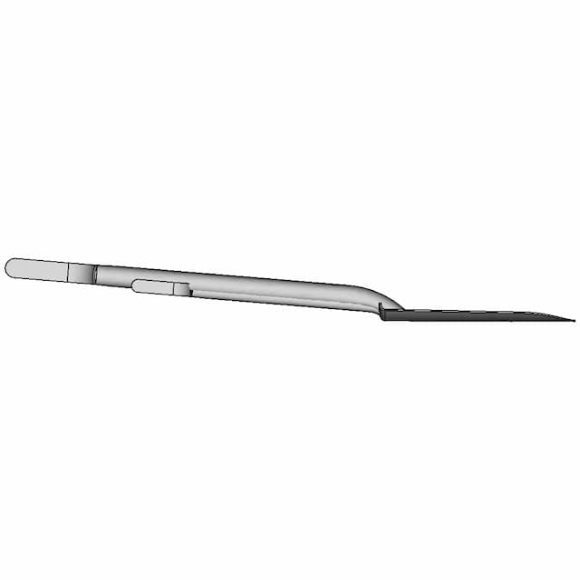 All_Steel_Spade_20'' Steel_Handle | 3D Engineering Design File