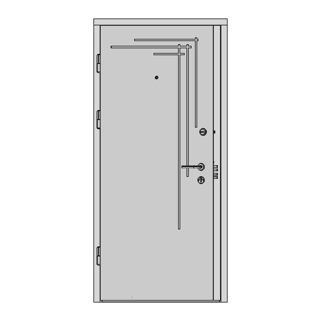 Дверь Словакия | High-Quality CAD Model_0_0_degree_snapshot