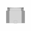Silent Push Button 6X6X5 Mm - Downloadable CAD Representation_0_0_degree_snapshot