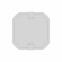 Silent Push Button 6X6X5 Mm - Downloadable CAD Representation_90_0_degree_snapshot