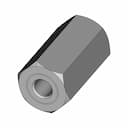 Din 6334 Hexagon Coupling Nut 3Xd | 3D Engineering Design File_60_30_degree_snapshot