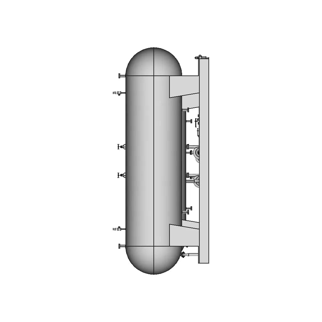 Water Tank Pumping System - Downloadable CAD Representation_0_90_degree_snapshot