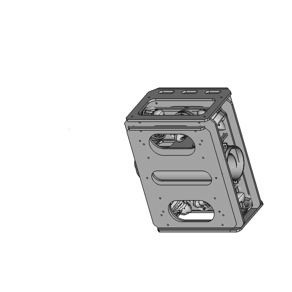 Consept Autonomous Underwater Vehicle Design (Auv) - Downloadable CAD Representation_60_30_degree_snapshot