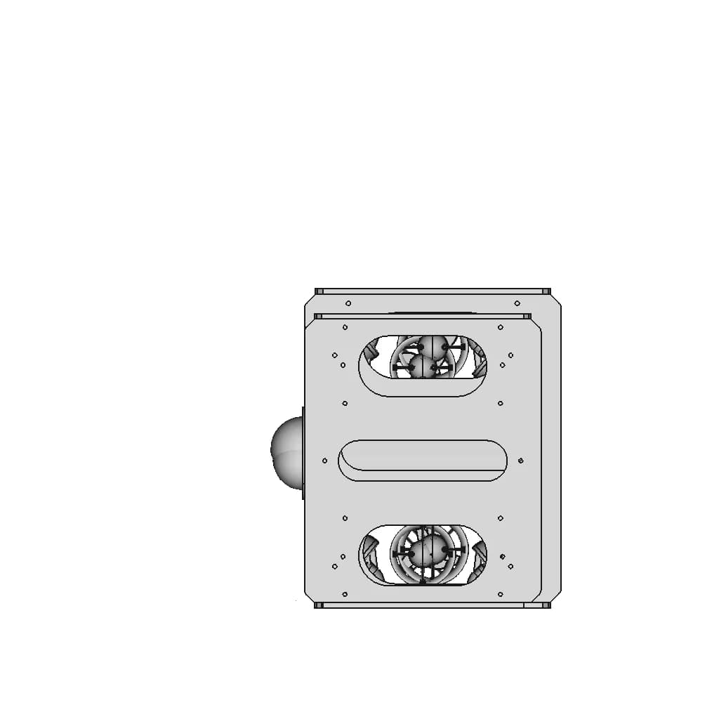 Consept Autonomous Underwater Vehicle Design (Auv) - Downloadable CAD Representation_90_0_degree_snapshot