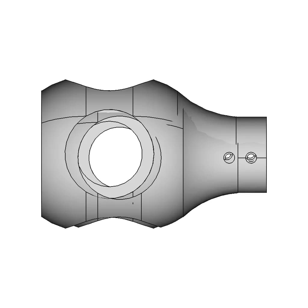 Marine Controllable Pitch Propeller | 3D Engineering Design File_0_90_degree_snapshot