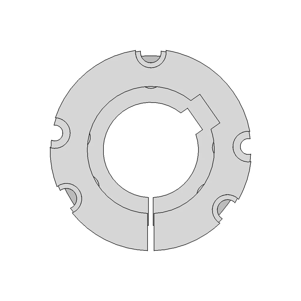 Konik-Sıkma (Kilit) (3525-85) - Standard Mechanical Component_0_90_degree_snapshot