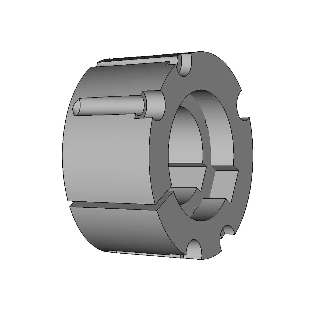 Konik-Sıkma (Kilit) (3525-85) - Standard Mechanical Component_60_30_degree_snapshot