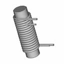 Prc0830H-100M Rod Choke | 3D Engineering Design File_60_30_degree_snapshot