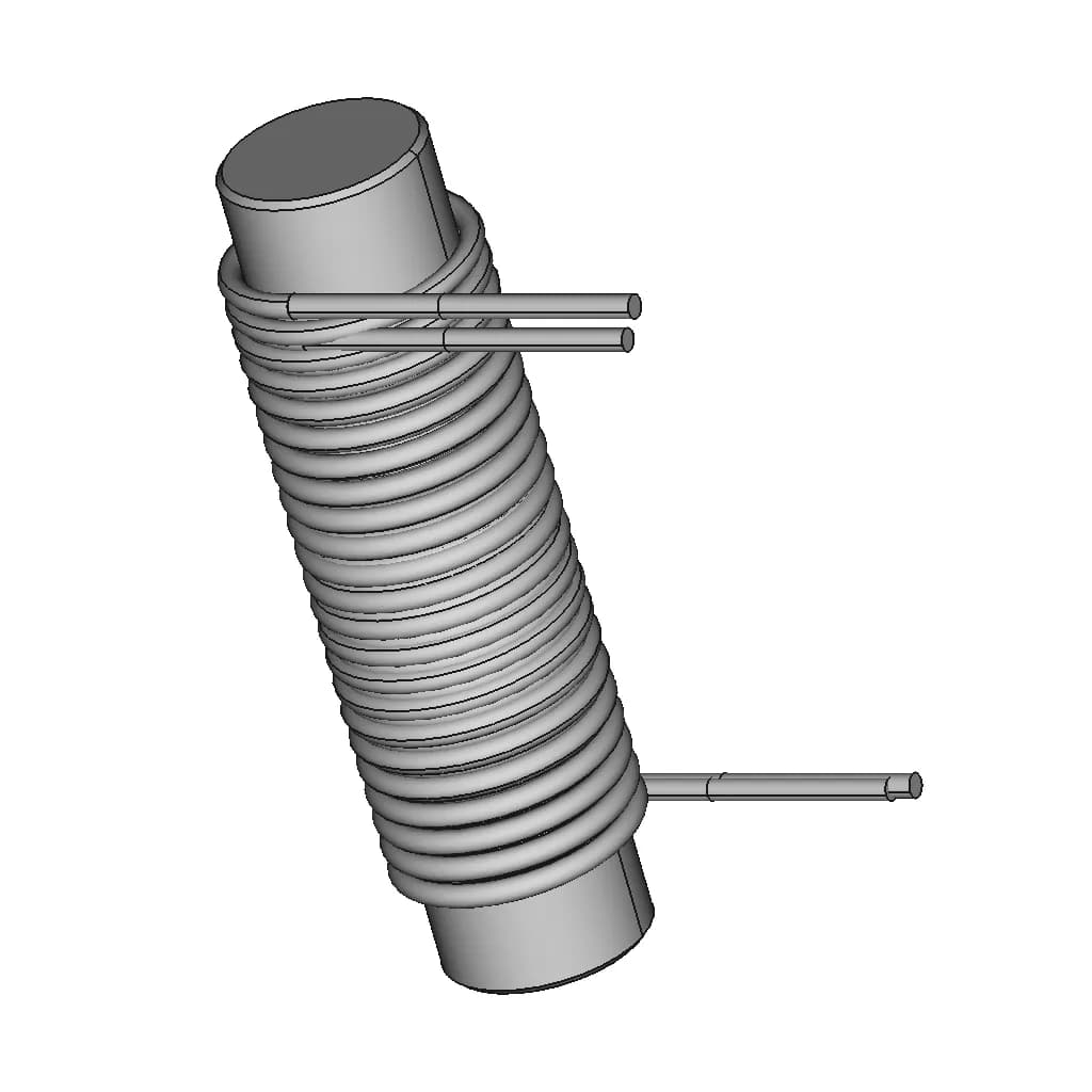 Prc0625H-150M Rod Choke | 3D Engineering Design File_60_30_degree_snapshot