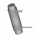 Prc0625H-150M Rod Choke | 3D Engineering Design File_60_30_degree_snapshot