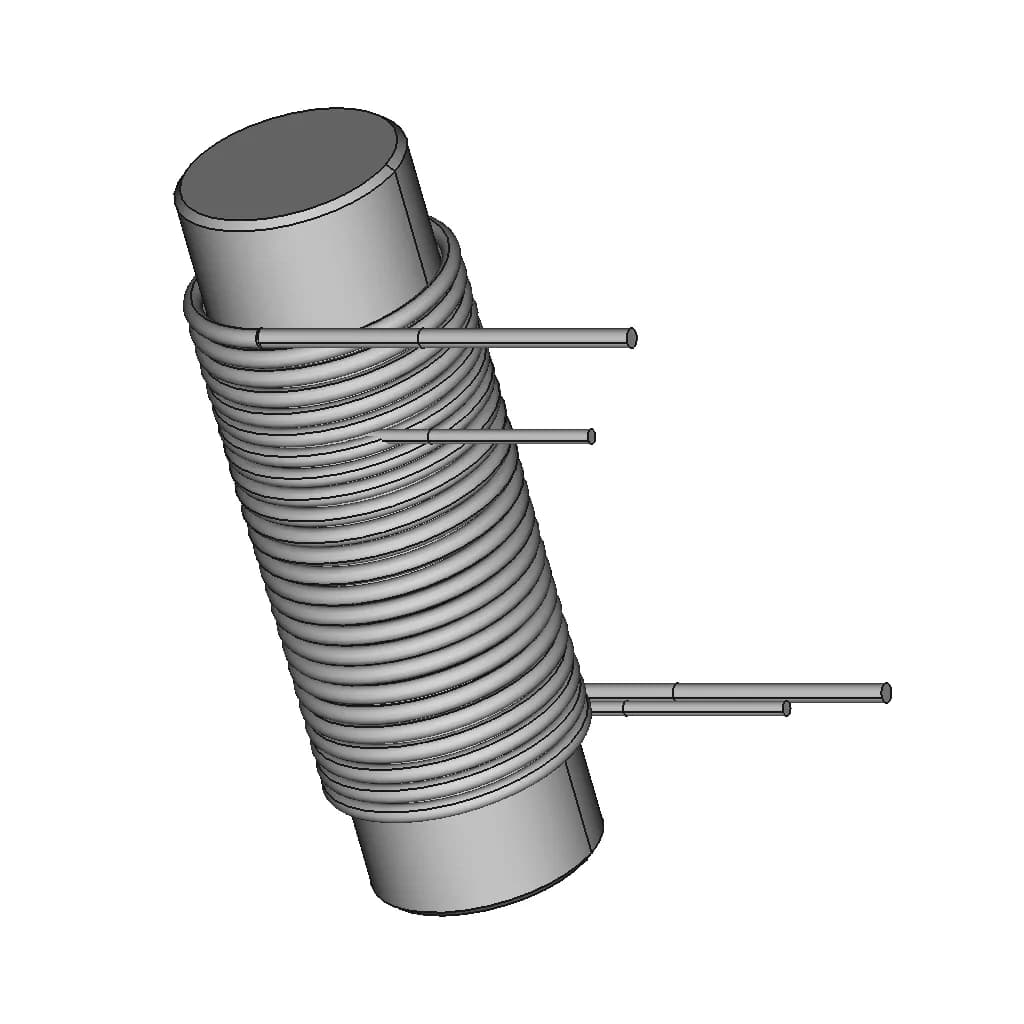 Prc0620H-150M Rod Choke - Downloadable CAD Representation_60_30_degree_snapshot
