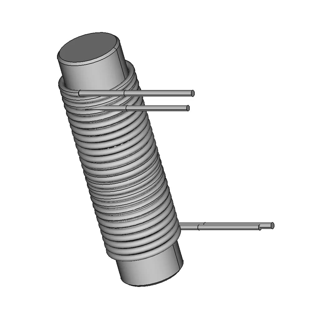 Prc0520H-100M Rod Choke - Standard Mechanical Component_60_30_degree_snapshot