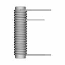 Prc0315H-100M Rod Choke - Standard Mechanical Component_90_0_degree_snapshot