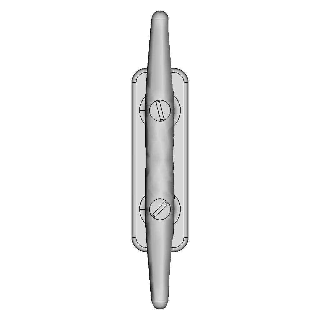 8" (200Mm) Cleat | High-Quality CAD Model_0_0_degree_snapshot