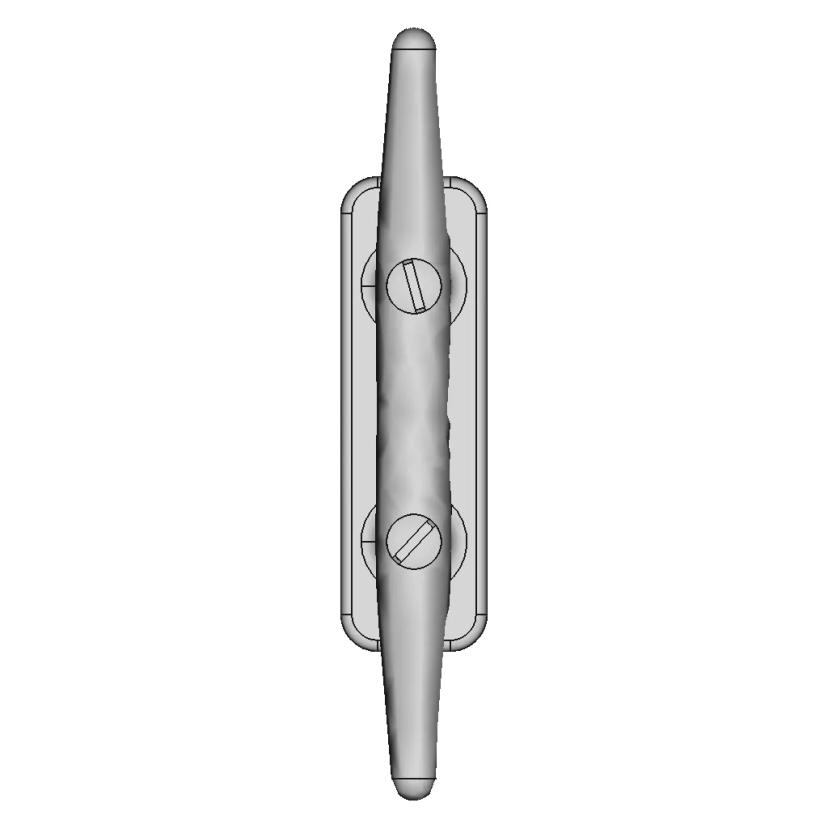 8" (200Mm) Cleat | High-Quality CAD Model