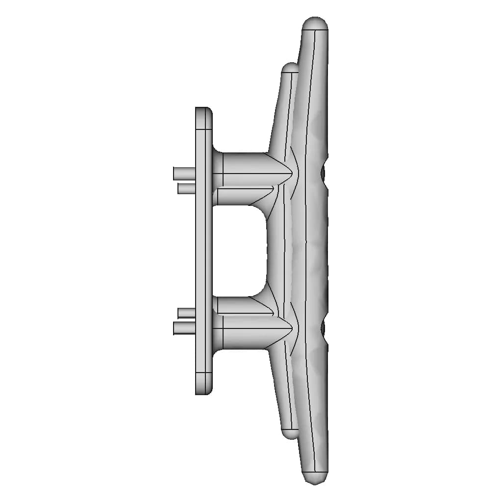8" (200Mm) Cleat | High-Quality CAD Model_0_270_degree_snapshot