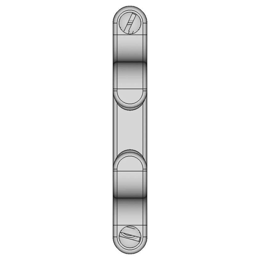 3.5", 90Mm Line Chock - Downloadable CAD Representation
