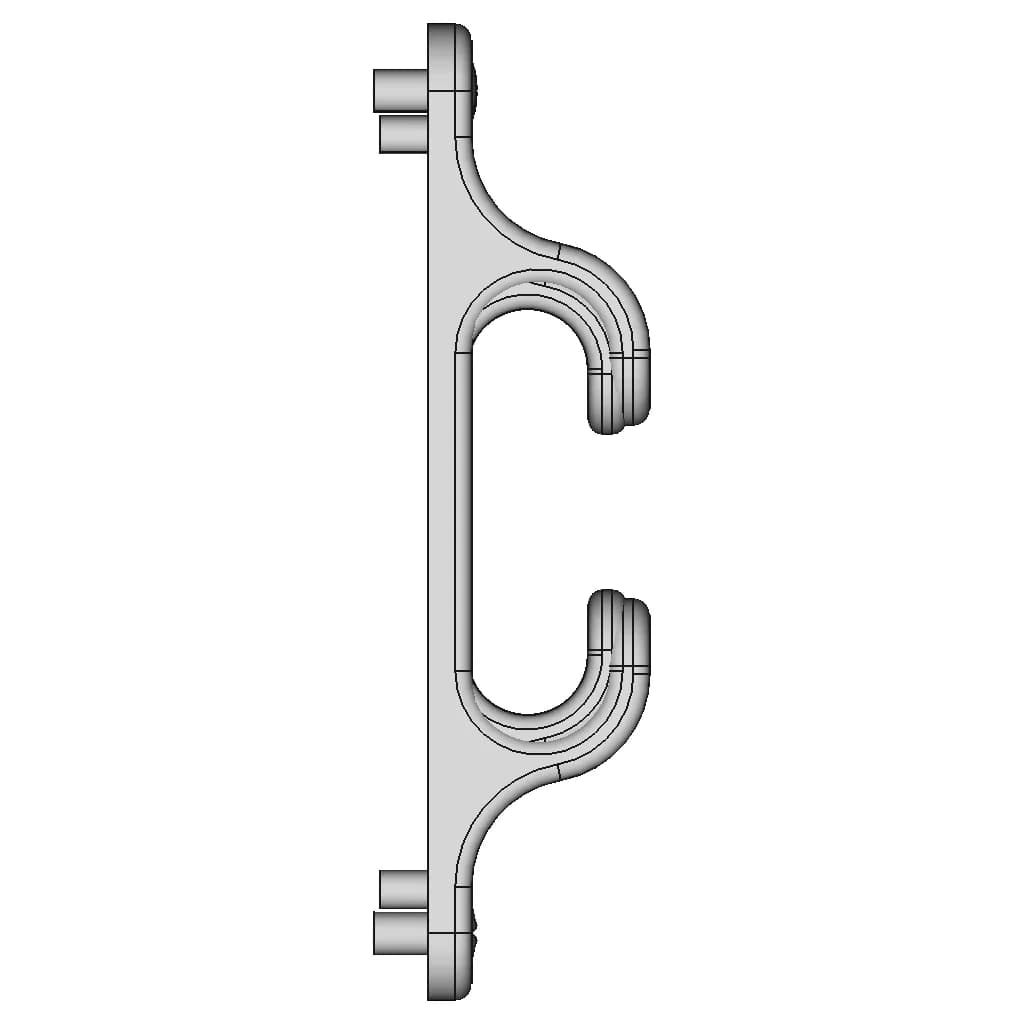 3.5", 90Mm Line Chock - Downloadable CAD Representation_0_270_degree_snapshot