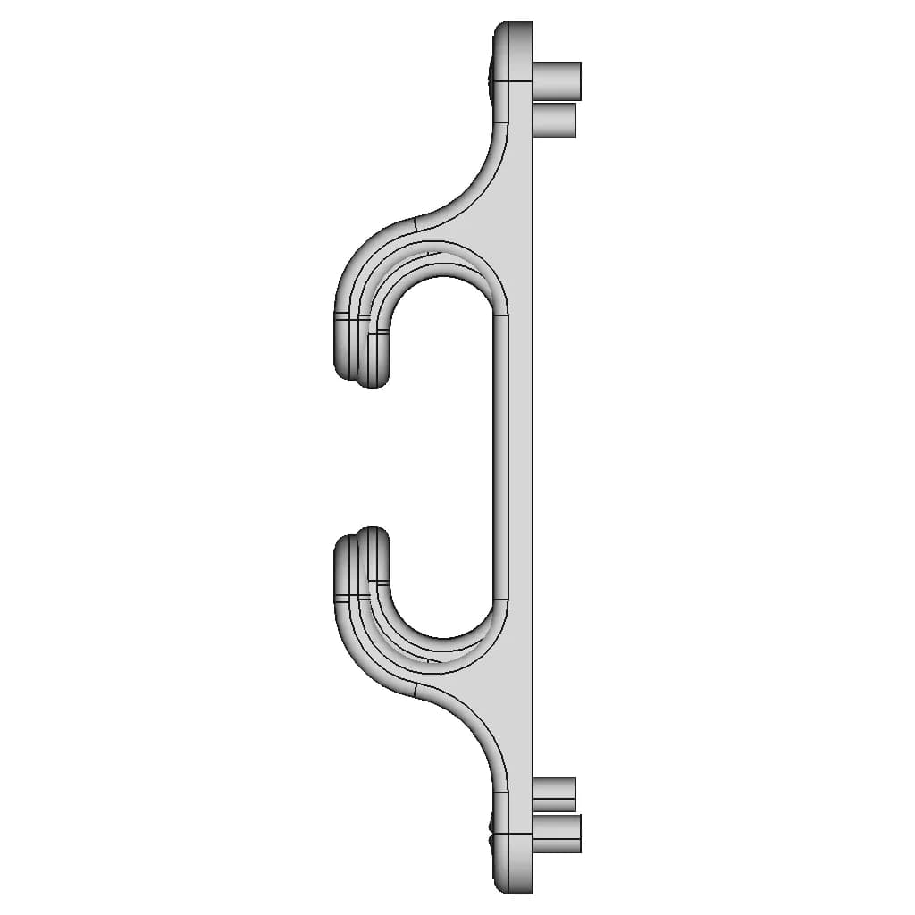 3.5", 90Mm Line Chock - Downloadable CAD Representation_0_90_degree_snapshot