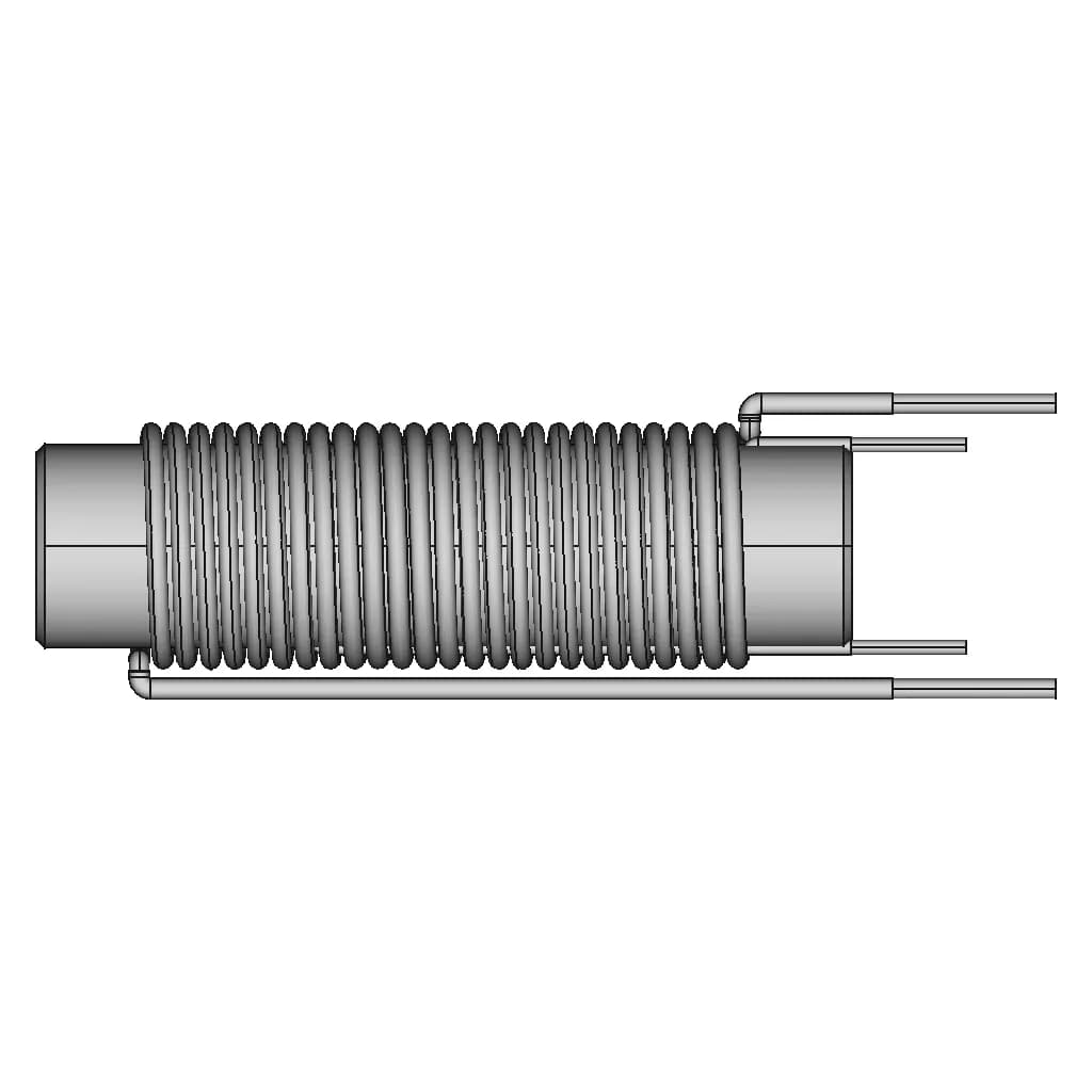 Prc0520V-4R7M Vertical Rod Inductor - Standard Mechanical Component_0_90_degree_snapshot
