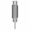 Prc0315V-4R7M Vertical Rod Inductor - Downloadable CAD Representation_90_0_degree_snapshot