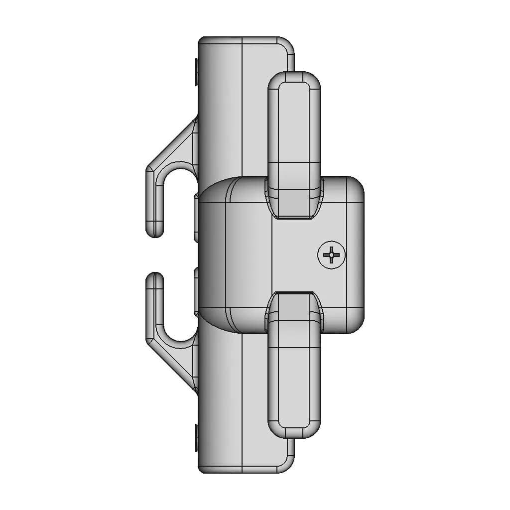 Mooring Hawse And Mooring Cleat | High-Quality CAD Model_0_90_degree_snapshot