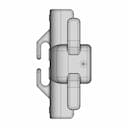 Mooring Hawse And Mooring Cleat | High-Quality CAD Model_0_90_degree_snapshot