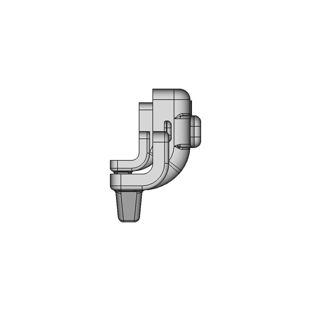 Mooring Hawse And Mooring Cleat | High-Quality CAD Model_270_0_degree_snapshot