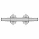 Mooring Cleat 203Mm - Downloadable CAD Representation_0_0_degree_snapshot