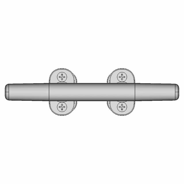 Mooring Cleat 203Mm - Downloadable CAD Representation
