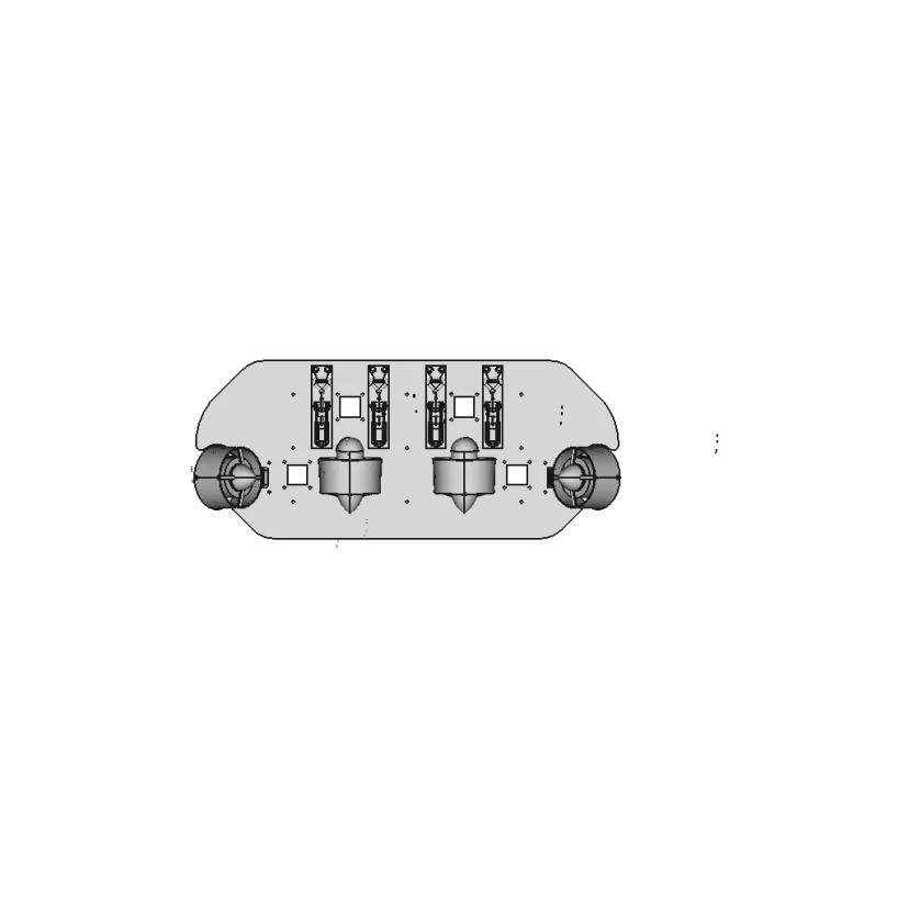 Mini Submarine With 8 Thruster - Downloadable CAD Representation
