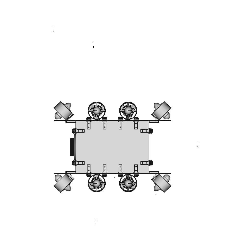 Mini Submarine With 8 Thruster - Downloadable CAD Representation_270_0_degree_snapshot