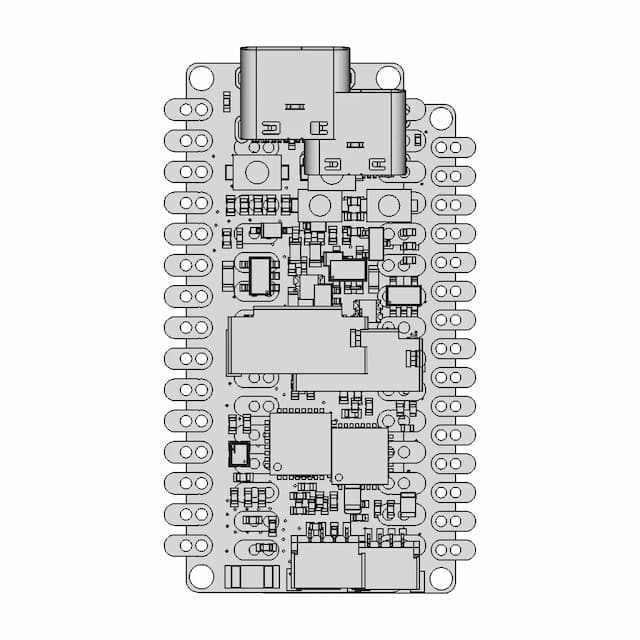 Unit Pulsar Nano C6 Esp32-C6 - Standard Mechanical Component