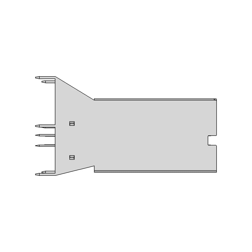 Sas Sff-8087 Vertical | 3D Engineering Design File_0_90_degree_snapshot