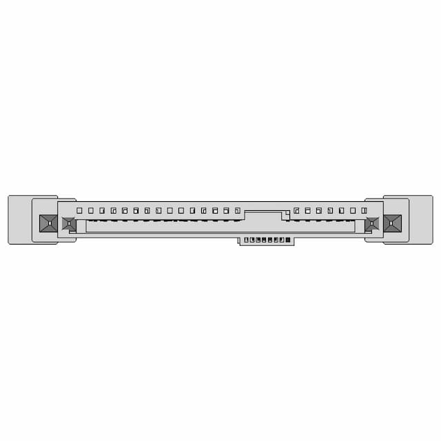 Sas Connector Sff-8482 | High-Quality CAD Model