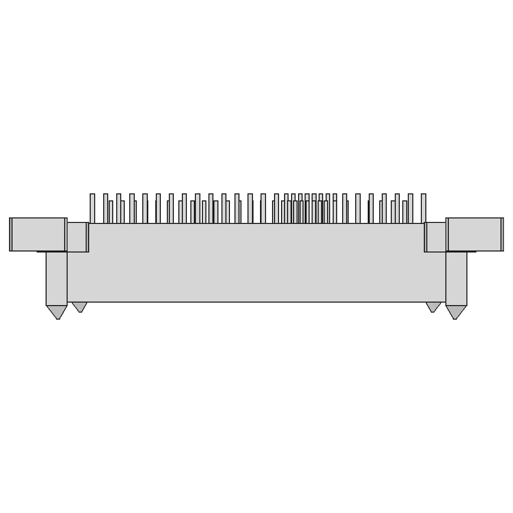 Sas Connector Sff-8482 | High-Quality CAD Model_270_0_degree_snapshot