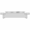 Sas Connector Sff-8482 | High-Quality CAD Model_270_0_degree_snapshot