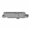 Sas Connector Sff-8482 | High-Quality CAD Model_60_30_degree_snapshot
