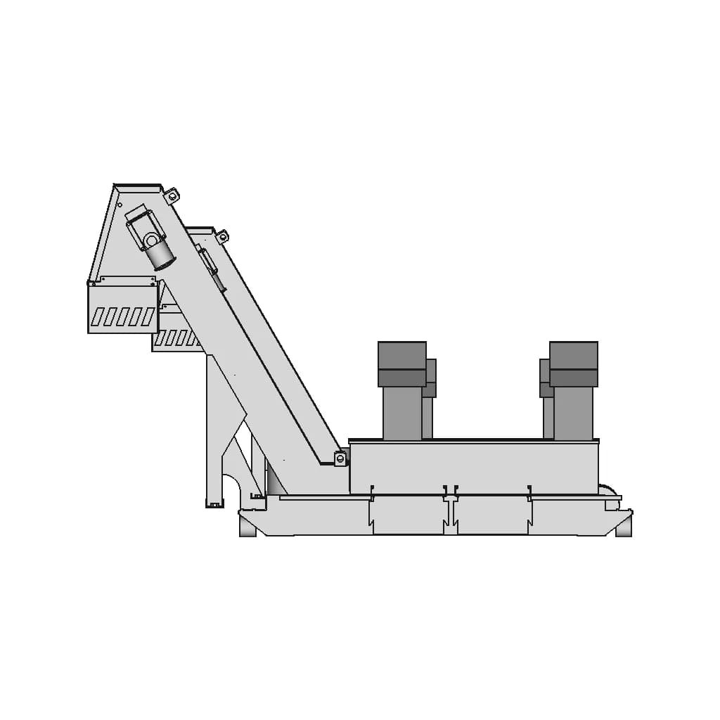 Scrap-Excluding Conveyerand Scraps-Excludingchain Series | 3D Engineering Design File_0_270_degree_snapshot