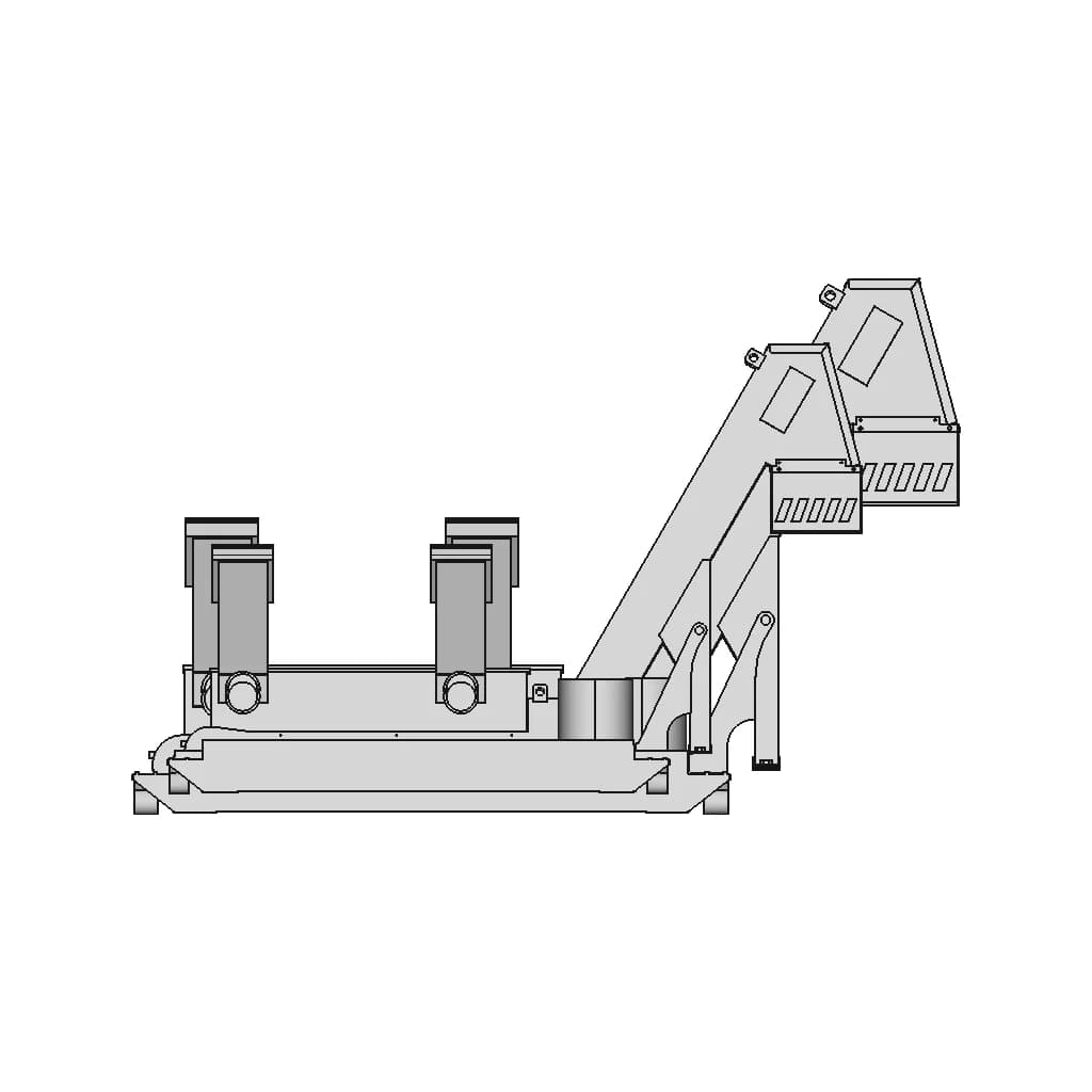 Scrap-Excluding Conveyerand Scraps-Excludingchain Series | 3D Engineering Design File_0_90_degree_snapshot