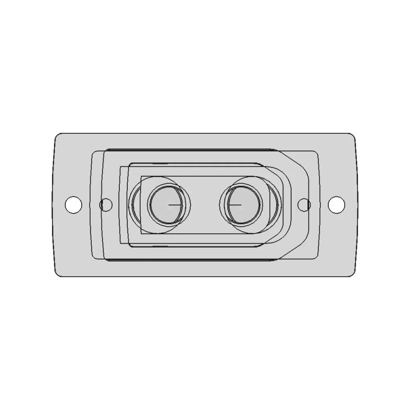 Qs10P-S Battery Plug - Downloadable CAD Representation