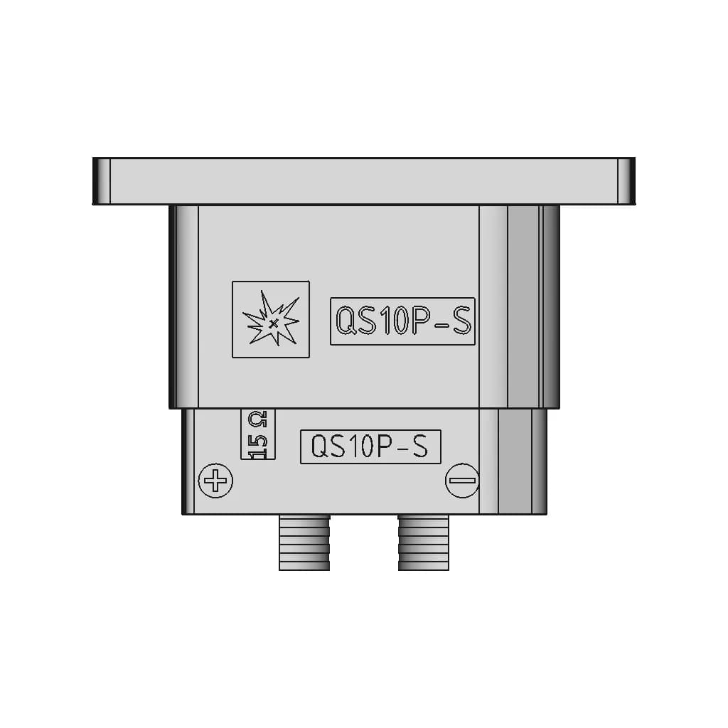 Qs10P-S Battery Plug - Downloadable CAD Representation_90_0_degree_snapshot